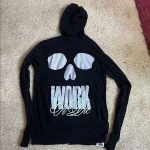 Vintage flag nor fail under 100 tshirt zip hoodie